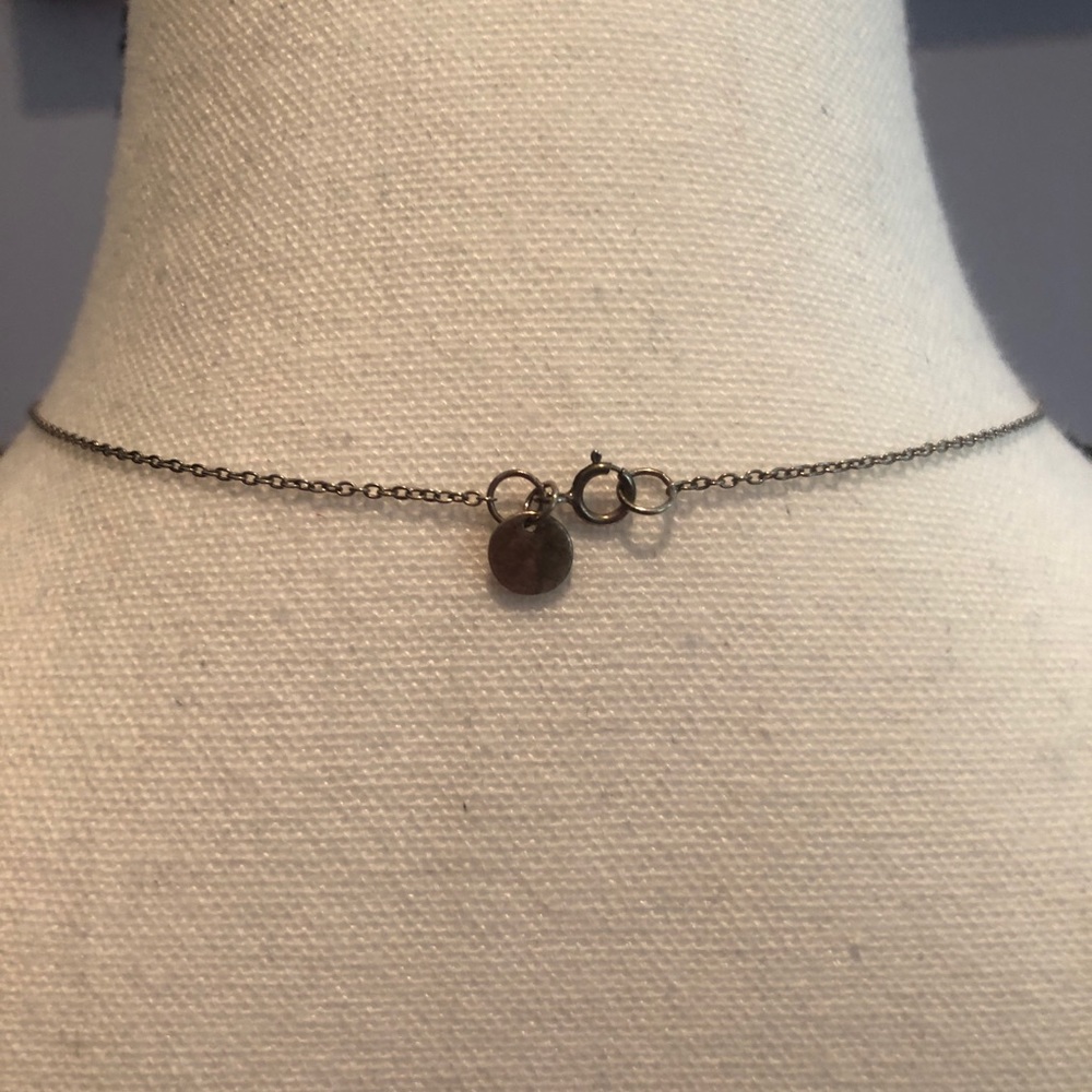 “S” Initial Necklace In Silver - image 3